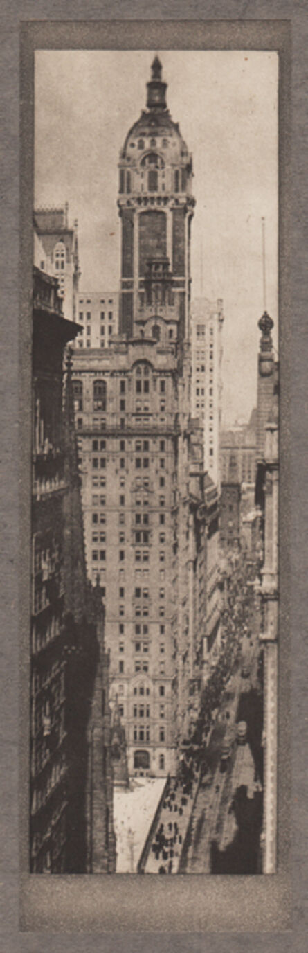 Alvin Langdon Coburn, ‘The Singer Building, Noon’, Neg. date: 1909 c. / Print date:1909