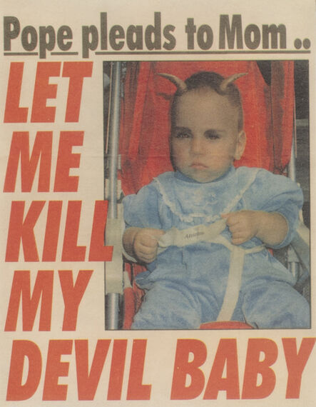 Albert Oehlen, ‘Let me kill my devil baby’, 2000
