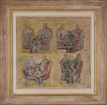 Henry Moore, ‘Family Groups’, 1944