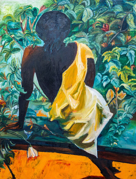 Cecilia Lamptey-Botchway, ‘Relaxing in the Royal Garden’, 2019