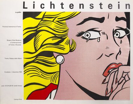 Roy Lichtenstein, ‘Crying Girl, Museo Modena Exhibition’, 1990