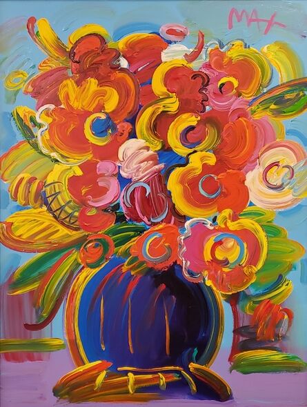 Peter Max, ‘Vase of Flowers ’, 2018