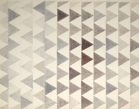 Perle Fine, ‘Second Wave (Drawing #5)’, 1967