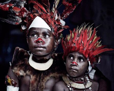 Jimmy Nelson, ‘XV 82 -Lufar Childeren, Goroka, Eastern Highlands, Papua New Guinea’, 2010