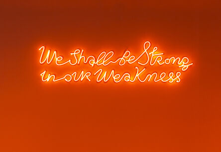 Yael Bartana, ‘we shall be strong in our weakness’, 2012