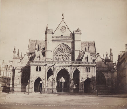Gustave Le Gray, ‘Church of Saint-Germain-l'Auxerrois, Paris’, 1857/58