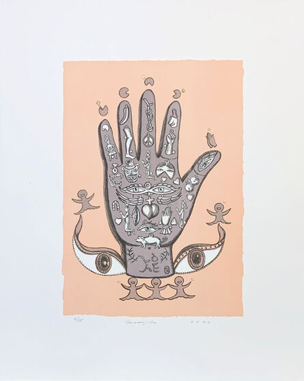 Jiha Moon, ‘Magic Hand (Peach)’, 2020