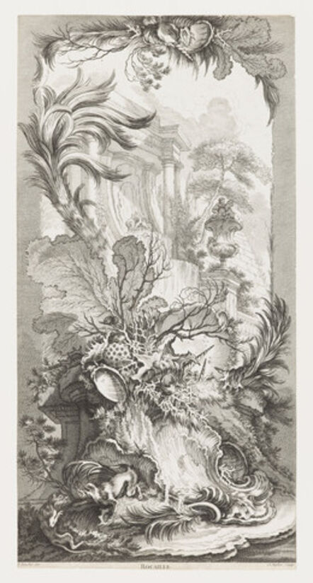 François Boucher, ‘Rocaille [Rococo Design], in Nouveaux Morceaux pour des Paravents [New Concepts for Screens]’, 1730s