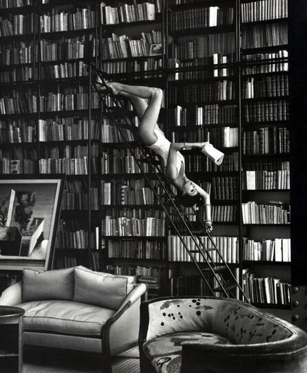 Steven Meisel, ‘Linda in Library’, 1993