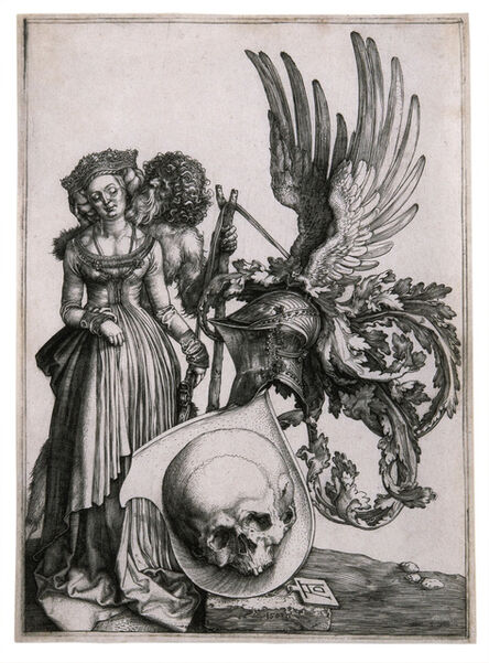 Albrecht Dürer, ‘Coat of Arms with a Skull’, 1503