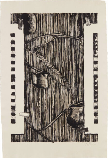 Jasper Johns, ‘Ventriloquist’, 1990