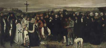 Gustave Courbet, ‘The Burial At Ornans’, 1849-1850