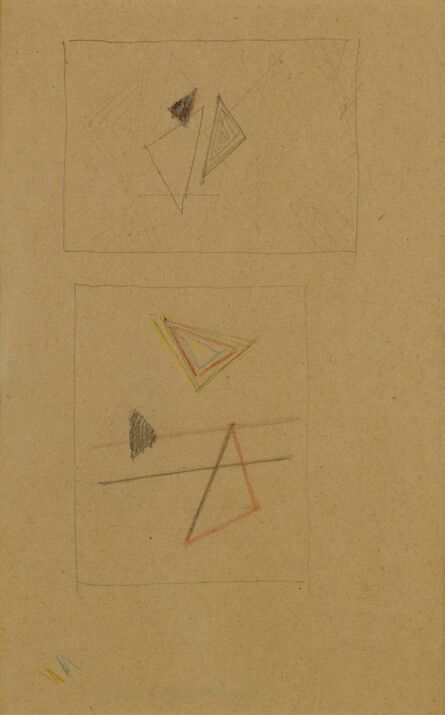Friedrich Vordemberge-Gildewart, ‘Studies for Composition No. 128 & 129 (D58)’, 1941