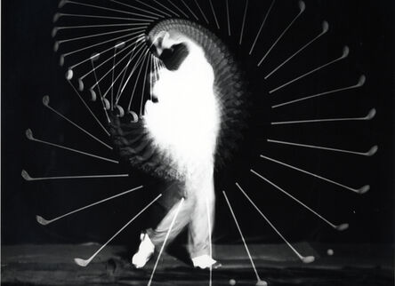 Harold Eugene Edgerton, ‘Densmore Shute bends the shaft’, 1938