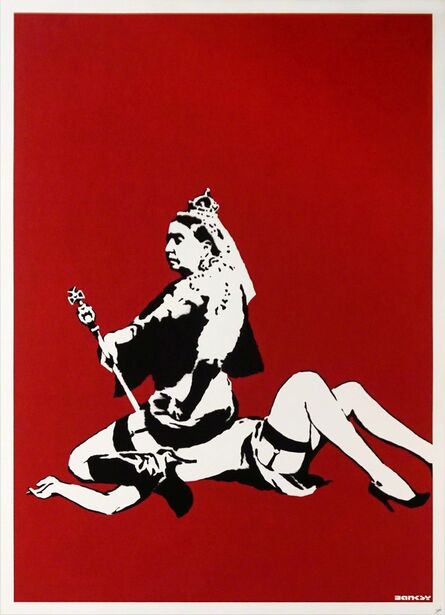 Banksy, ‘Queen Victoria - Unsigned’, 2003