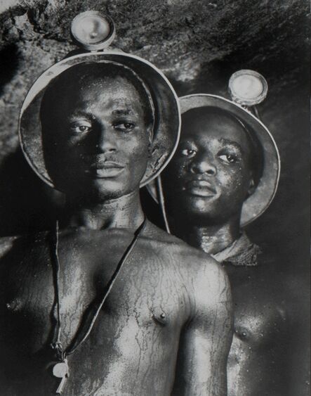 Margaret Bourke-White, ‘Gold Miners, South Africa’, 1950