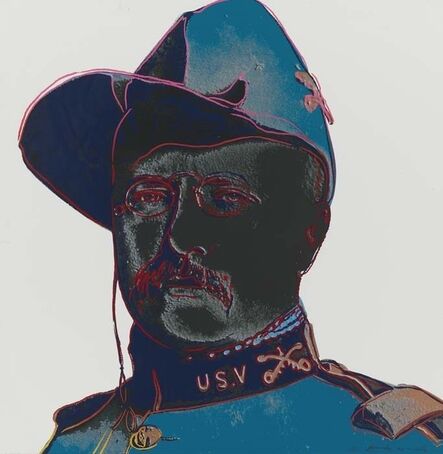 Andy Warhol, ‘Teddy Roosevelt’, 1986
