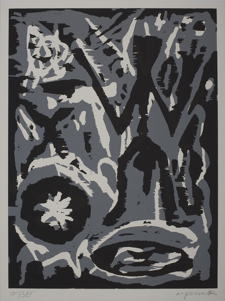 A.R. Penck, ‘Jäger’, 1990