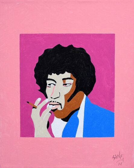 Barry Senft, ‘Jimi Hendrix’, 2014