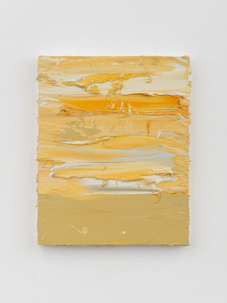 Jason Martin, ‘Untitled (French Ocre Havane/Cadmium Yellow Deep/Mixed White)’, 2019