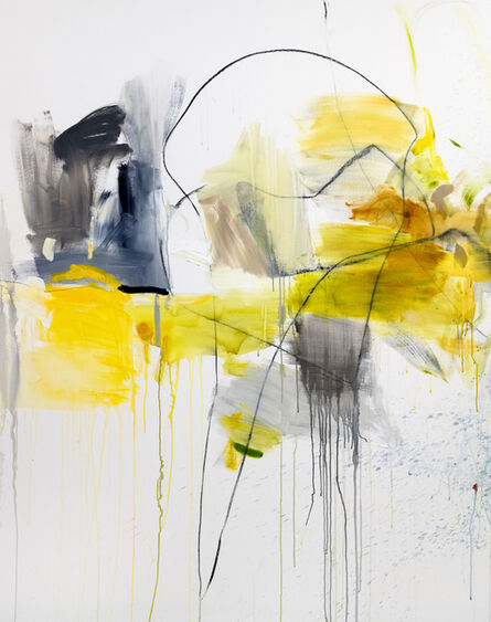Vicky Barranguet, ‘Yards of Love II B (yellow,gray)’, 2020