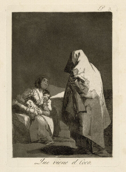 Francisco de Goya, ‘Qui Viene Coco’, 1881