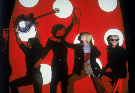 Hervé GLOAGUEN, ‘Andy WARHOL and the Velvet Underground, NY 1966 (With John CALE, Gérard MALANGA, Nico)’, 1966