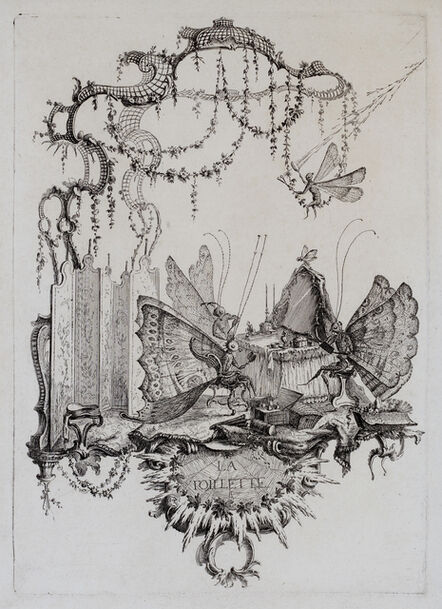 Charles Germain de Saint Aubin, ‘La Toilette’, after 1756-before 1786