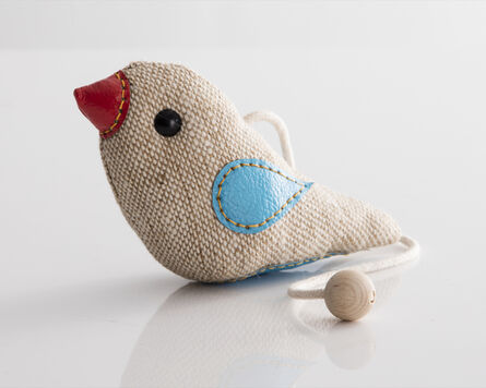 Renate Müller, ‘"Therapeutic Toy" Bird in jute and leather. Originally designed and made by Renate Müller in 1981/82. This example made by Renate Müller, Germany, 2015.’, 2015