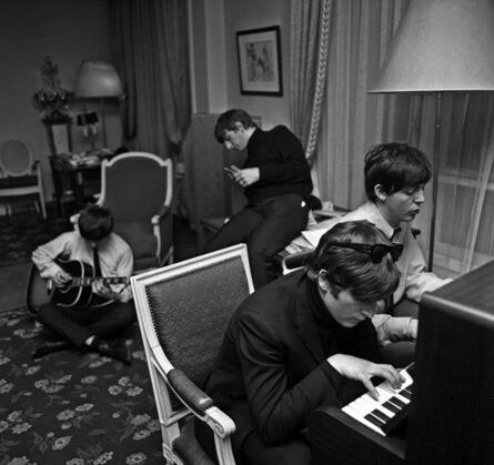 Harry Benson, ‘Beatles Composing, George V Hotel, Paris’, 1964