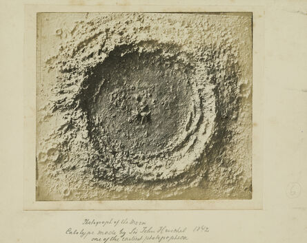 Sir John Herschel, ‘Moon Crater’, 1842