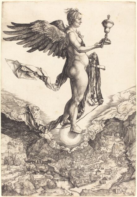 Albrecht Dürer, ‘Nemesis (The Great Fortune)’, ca. 1501/1502