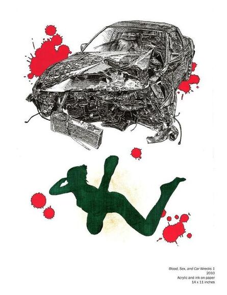 IILK (Ichiro Irie & Lucas Kazansky), ‘Blood, Sex and Car Wrecks 1’