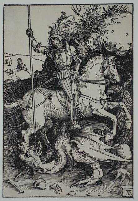 Albrecht Dürer, ‘St. George slaying the Dragon’, ca. 1504-05