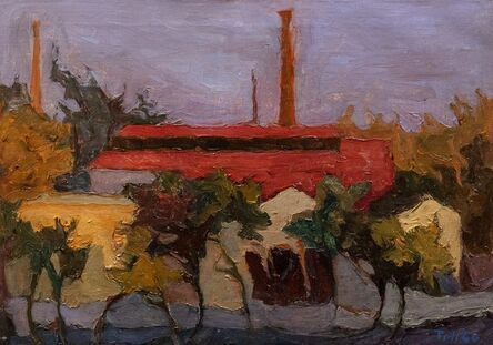 Toti Scialoja, ‘The factory’, 1946