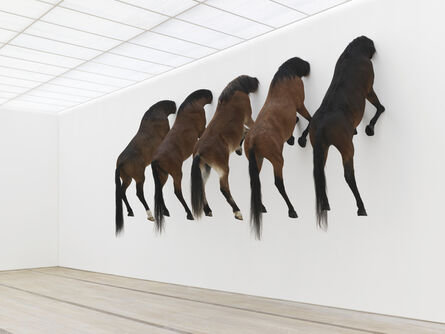 Maurizio Cattelan, ‘View of the exhibition KAPUTT’, 2013