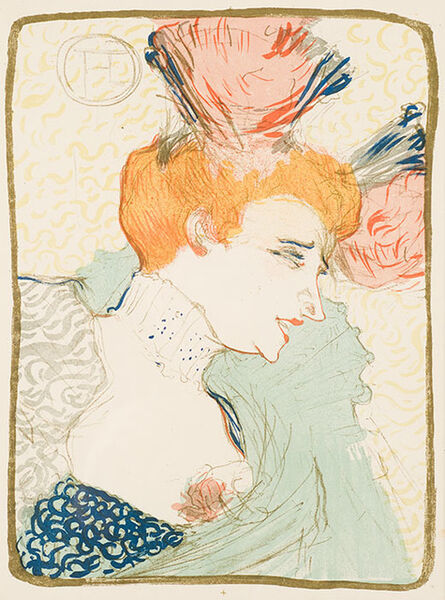 Henri de Toulouse-Lautrec, ‘Mademoiselle Marcelle Lender, en Buste’, 1895