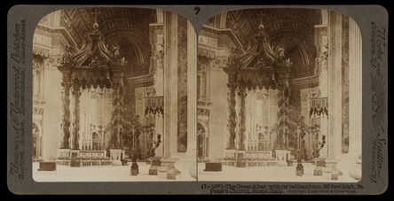 Bert Underwood, ‘The great altar with its baldacchino’, 1900