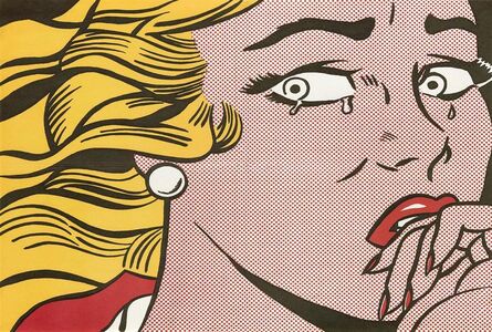 Roy Lichtenstein, ‘Crying Girl (Castelli Mailer)’, 1963