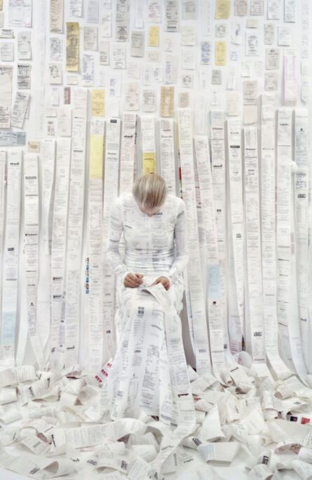 Rachel Perry, ‘Lost in My Life (Receipts Seated)’, 2016