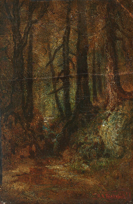 Ralph Albert Blakelock, ‘Woodland Stream’, Late 19th century
