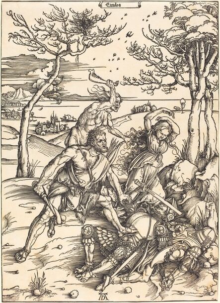 Albrecht Dürer, ‘Hercules Conquering Cacus ("Ercules")’, ca. 1496