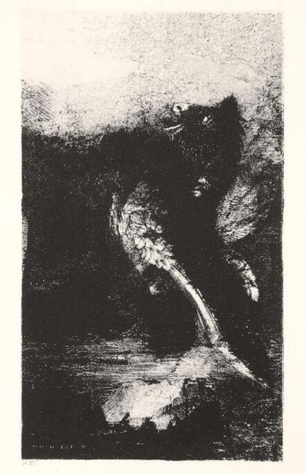 Odilon Redon, ‘La Chimère aux Yeux Verts’, 1888