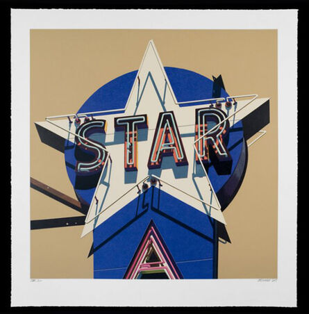 Robert Cottingham, ‘Star, from American Signs Portfolio’, 2009