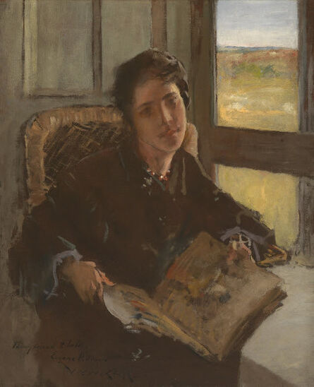 William Merritt Chase, ‘Alice Dieudonnee Chase, Shinnecock Hills (the artist's daughter)’, 1902