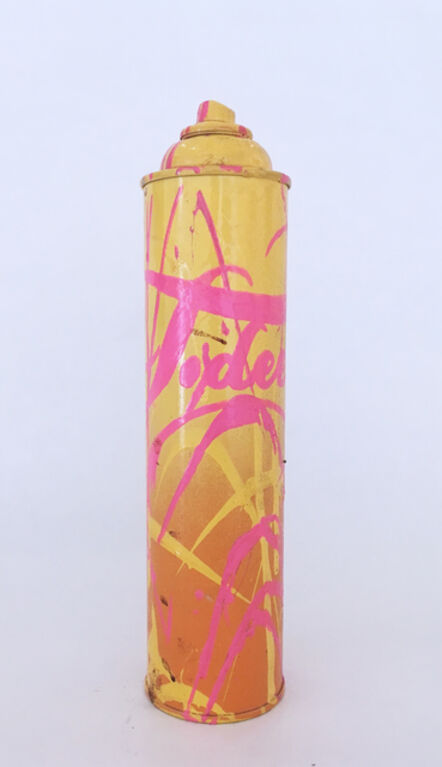 TDEE, ‘T.DEE Spray Can (marigold, orange, pink)’, 2016