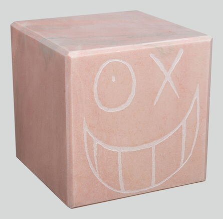 André Saraiva, ‘Mr. A Pink Marble Cube 30 cm 1’, 2018