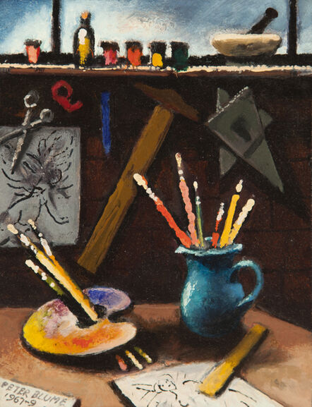 Peter Blume, ‘Studio Table Study ’, 1967