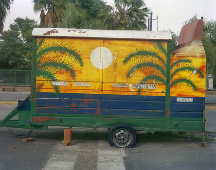 Jim Dow, ‘Carrito Decorated with Palm Trees, Costanera, Parana, Entre Rios Province, Argentina’, 2012