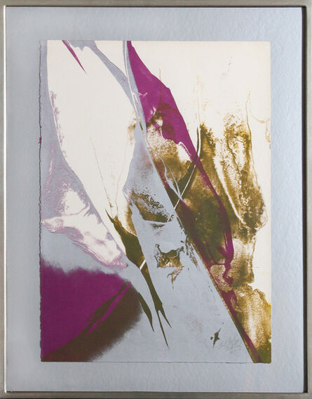 Paul Jenkins, ‘Purple and Gray Abstract, 1967 by Paul Jenkins’, 1967